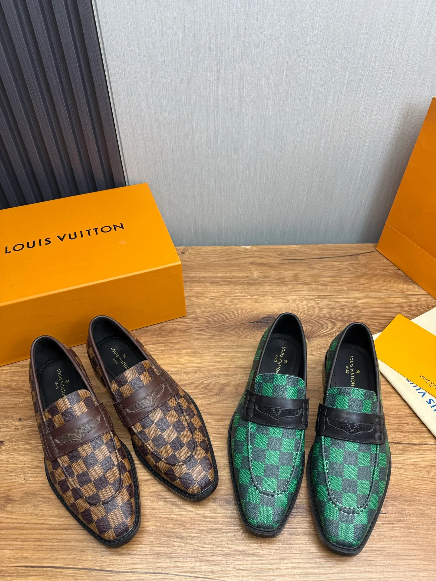 Factory 720💰 LV. Men's business casual leather shoes, all made of imported original brand leather, just to create a more comfortable wearing experience, original non-slip and wear-resistant outsole ✔️16-45 (38.45 non-refundable)